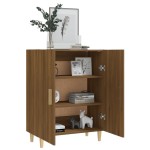 vidaXL Servantă, stejar maro, 70x34x90 cm, lemn prelucrat