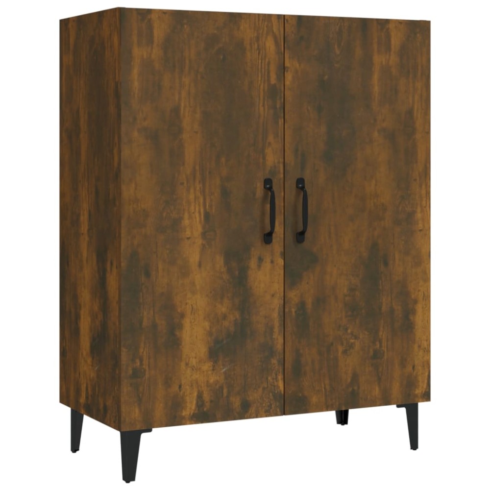 vidaXL Servantă, stejar fumuriu, 70x34x90 cm, lemn prelucrat