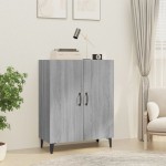 vidaXL Servantă, gri sonoma, 70x34x90 cm, lemn prelucrat vidaXL Servantă, gri sonoma, 70x34x90 cm, lemn prelucrat
