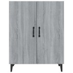 vidaXL Servantă, gri sonoma, 70x34x90 cm, lemn prelucrat vidaXL Servantă, gri sonoma, 70x34x90 cm, lemn prelucrat
