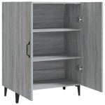 vidaXL Servantă, gri sonoma, 70x34x90 cm, lemn prelucrat vidaXL Servantă, gri sonoma, 70x34x90 cm, lemn prelucrat
