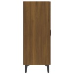 vidaXL Servantă, stejar maro, 70x34x90 cm, lemn prelucrat