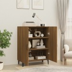 vidaXL Servantă, stejar maro, 70x34x90 cm, lemn prelucrat