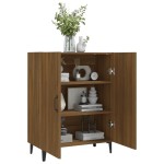 vidaXL Servantă, stejar maro, 70x34x90 cm, lemn prelucrat