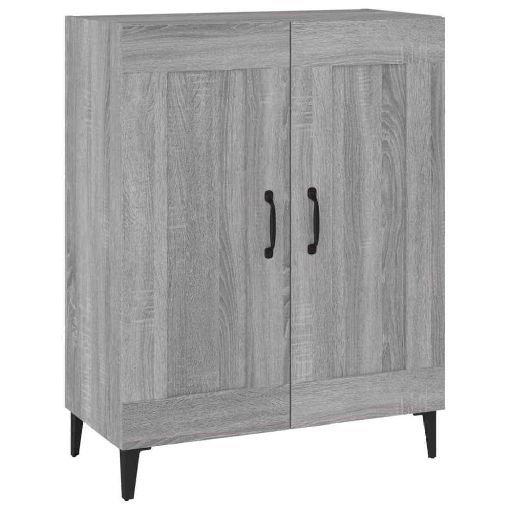 vidaXL Dulap, gri sonoma, 69,5x34x90 cm, lemn compozit