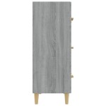 vidaXL Servantă, gri sonoma, 70x34x90 cm, lemn prelucrat