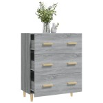 vidaXL Servantă, gri sonoma, 70x34x90 cm, lemn prelucrat