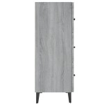 vidaXL Dulap, gri sonoma, 69,5x34x90 cm, lemn compozit