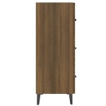 vidaXL Dulap, stejar maro, 69,5x34x90 cm, lemn prelucrat