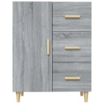 vidaXL Dulap, gri sonoma, 69,5x34x90 cm, lemn compozit
