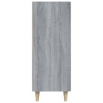 vidaXL Dulap, gri sonoma, 69,5x34x90 cm, lemn compozit