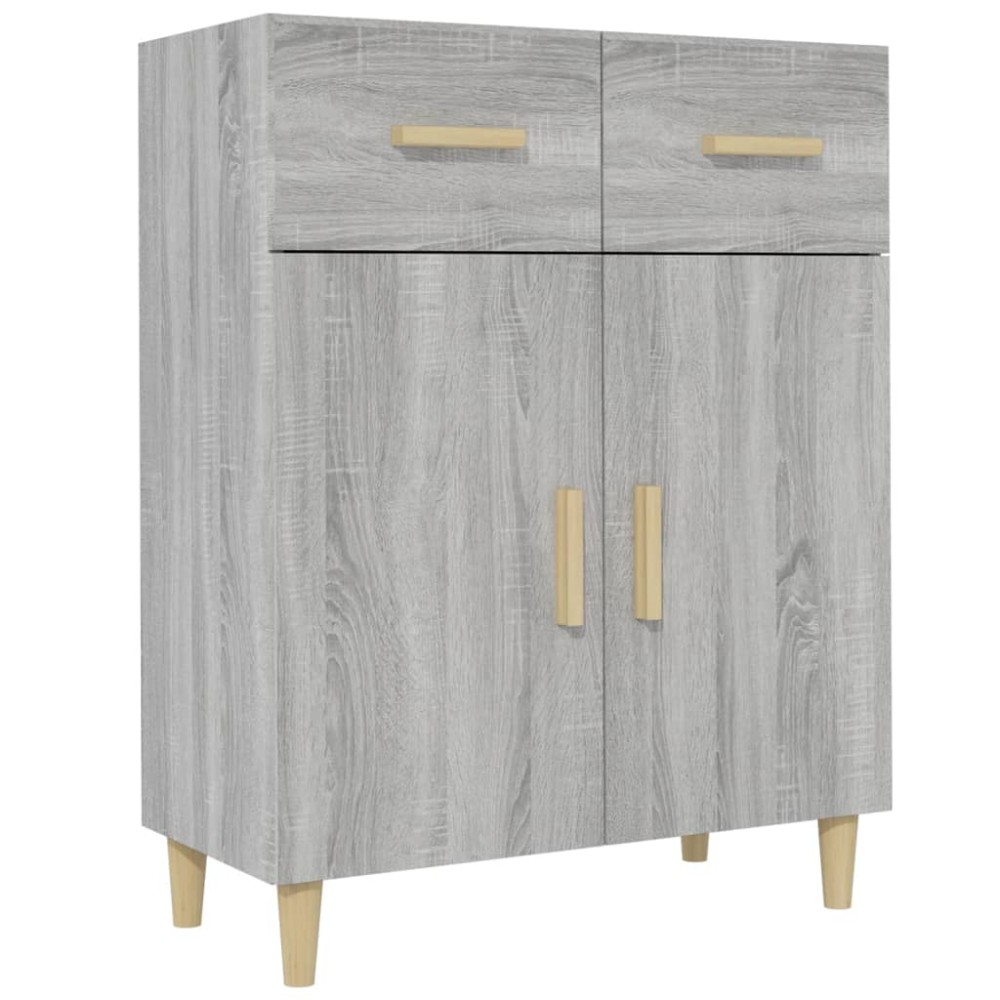 vidaXL Servantă, gri sonoma, 69,5x34x89 cm, lemn prelucrat