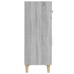 vidaXL Servantă, gri sonoma, 69,5x34x89 cm, lemn prelucrat vidaXL Servantă, gri sonoma, 69,5x34x89 cm, lemn prelucrat