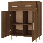 vidaXL Servantă, stejar maro, 69,5x34x89 cm, lemn prelucrat