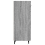 vidaXL Dulap, gri sonoma, 69,5x34x90 cm, lemn compozit vidaXL Dulap, gri sonoma, 69,5x34x90 cm, lemn compozit