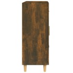 vidaXL Dulap, stejar fumuriu, 69,5x34x90 cm, lemn compozit