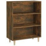 vidaXL Servantă, stejar fumuriu, 69,5x32,5x90 cm, lemn prelucrat vidaXL Servantă, stejar fumuriu, 69,5x32,5x90 cm, lemn prelucrat