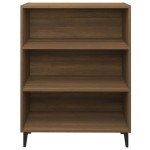 vidaXL Servantă, stejar maro, 69,5x32,5x90 cm, lemn prelucrat