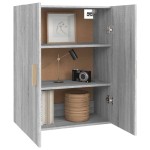 vidaXL Dulap de perete suspendat, gri sonoma, 69,5x34x90 cm
