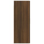 vidaXL Dulap de perete suspendat, stejar maro, 69,5x34x90 cm