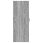 vidaXL Dulap suspendat, gri sonoma, 69,5x34x90 cm, lemn prelucrat vidaXL Dulap suspendat, gri sonoma, 69,5x34x90 cm, lemn prelucrat