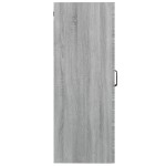 vidaXL Dulap de perete suspendat, gri sonoma, 69,5x34x90 cm