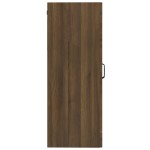 vidaXL Dulap de perete suspendat, stejar maro, 69,5x34x90 cm