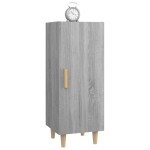 vidaXL Servantă, gri sonoma, 34,5x34x90 cm, lemn compozit vidaXL Servantă, gri sonoma, 34,5x34x90 cm, lemn compozit