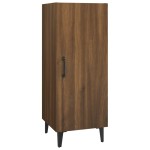 vidaXL Servantă, stejar maro, 34,5x34x90 cm, lemn prelucrat vidaXL Servantă, stejar maro, 34,5x34x90 cm, lemn prelucrat