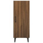 vidaXL Servantă, stejar maro, 34,5x34x90 cm, lemn prelucrat vidaXL Servantă, stejar maro, 34,5x34x90 cm, lemn prelucrat