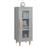 vidaXL Servantă, gri sonoma, 34,5x34x90 cm, lemn compozit vidaXL Servantă, gri sonoma, 34,5x34x90 cm, lemn compozit