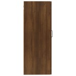 vidaXL Dulap suspendat, stejar maro, 35x34x90 cm, lemn prelucrat vidaXL Dulap suspendat, stejar maro, 35x34x90 cm, lemn prelucrat