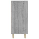 vidaXL Servantă, gri sonoma, 90x34x80 cm, lemn compozit vidaXL Servantă, gri sonoma, 90x34x80 cm, lemn compozit