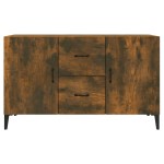 vidaXL Servantă, stejar fumuriu, 100x36x60 cm, lemn compozit