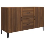 vidaXL Servantă, stejar maro, 100x36x60 cm, lemn compozit vidaXL Servantă, stejar maro, 100x36x60 cm, lemn compozit
