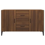 vidaXL Servantă, stejar maro, 100x36x60 cm, lemn compozit vidaXL Servantă, stejar maro, 100x36x60 cm, lemn compozit