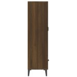 vidaXL Dulap înalt, stejar maro, 70x31x115 cm, lemn compozit vidaXL Dulap înalt, stejar maro, 70x31x115 cm, lemn compozit