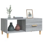 vidaXL Măsuță de cafea, gri sonoma, 89,5x50x40 cm, lemn prelucrat vidaXL Măsuță de cafea, gri sonoma, 89,5x50x40 cm, lemn prelucrat