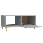 vidaXL Măsuță de cafea, gri sonoma, 89,5x50x40 cm, lemn prelucrat vidaXL Măsuță de cafea, gri sonoma, 89,5x50x40 cm, lemn prelucrat