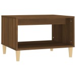 vidaXL Măsuță de cafea, stejar maro, 60x50x40 cm, lemn compozit vidaXL Măsuță de cafea, stejar maro, 60x50x40 cm, lemn compozit