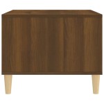 vidaXL Măsuță de cafea, stejar maro, 60x50x40 cm, lemn compozit vidaXL Măsuță de cafea, stejar maro, 60x50x40 cm, lemn compozit