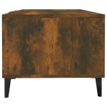 vidaXL Măsuță de cafea, stejar fumuriu, 102x50x40 cm, lemn prelucrat vidaXL Măsuță de cafea, stejar fumuriu, 102x50x40 cm, lemn prelucrat