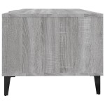 vidaXL Măsuță de cafea, gri sonoma, 102x50x40 cm, lemn compozit