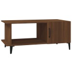 vidaXL Măsuță de cafea, stejar maro, 90x50x40 cm, lemn prelucrat vidaXL Măsuță de cafea, stejar maro, 90x50x40 cm, lemn prelucrat