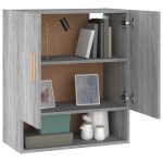 vidaXL Dulap de perete, gri sonoma, 60x31x70 cm, lemn compozit