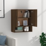 vidaXL Dulap de perete, stejar maro, 60x31x70 cm, lemn prelucrat