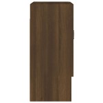 vidaXL Dulap de perete, stejar maro, 60x31x70 cm, lemn prelucrat