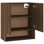 vidaXL Dulap de perete, stejar maro, 60x31x70 cm, lemn prelucrat