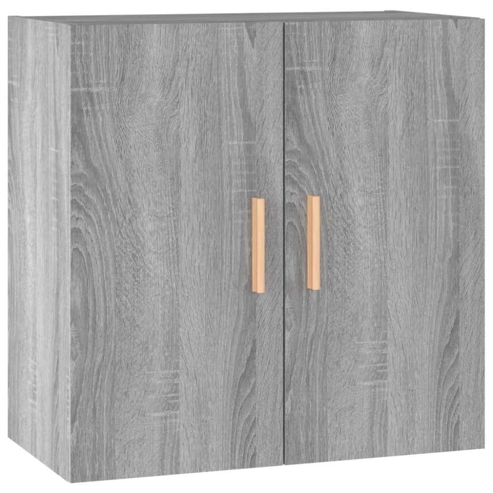 vidaXL Dulap de perete, sonoma gri, 60x30x60 cm, lemn prelucrat