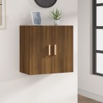 vidaXL Comodă TV de perete, stejar maro, 60x30x60 cm, lemn prelucrat vidaXL Comodă TV de perete, stejar maro, 60x30x60 cm, lemn prelucrat